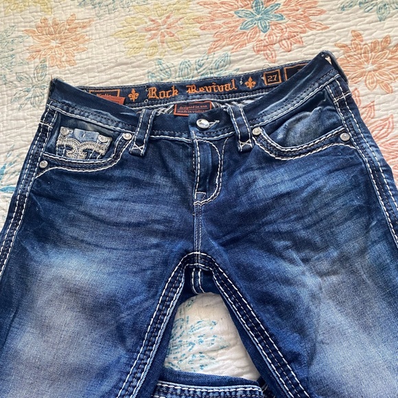 Brand New Womens Rock revivals. Worn Twice. In very good condition - Picture 3 of 5